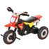 Toddler Pedal Motorcycle Kids Ride On Tricycle Early Learning w/ Music Lights Handlebar Stickers Exercise Boys Girls Gift for Kids 18 - 36 Months Red