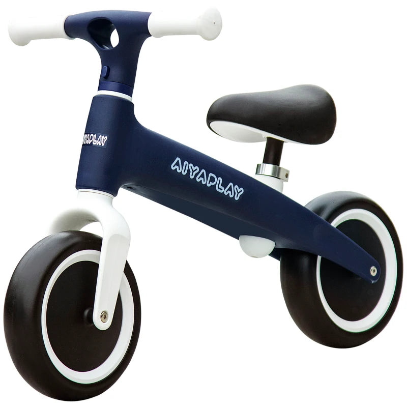 Baby Balance Bike, with Adjustable Seat, for 1.5-3 Years - Blue