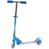 Kids Scooter, with Lights, Music, Adjustable Height, Foldable Frame, for Ages 3-7 Years - Blue