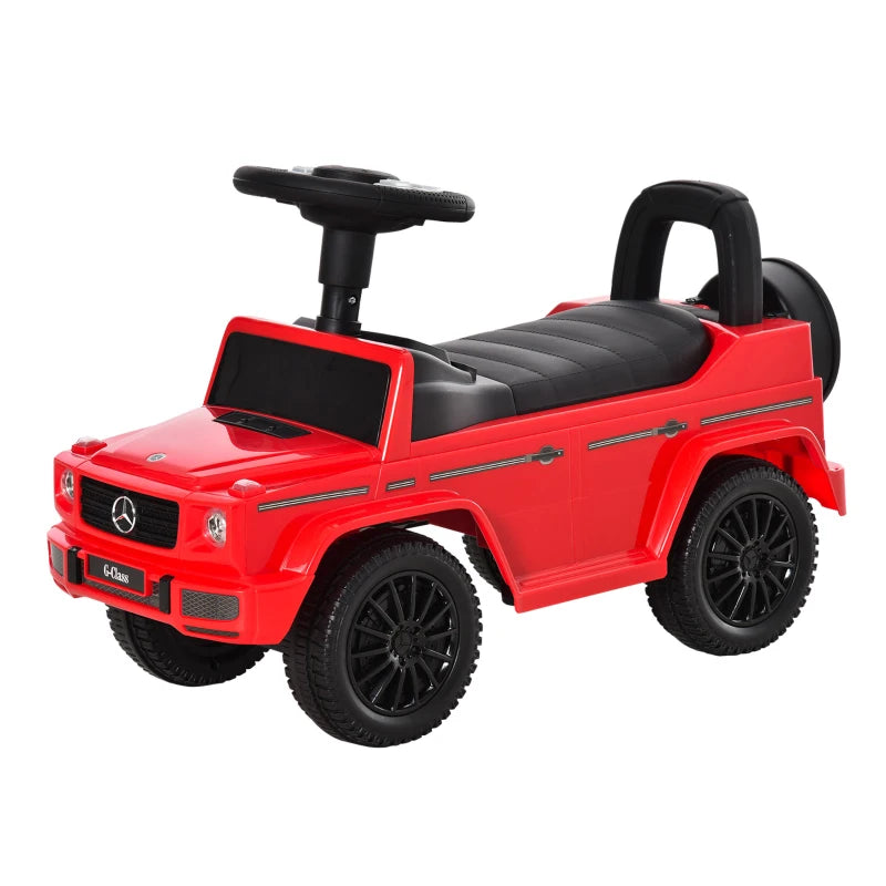 3 in 1 Kids Ride On Car G350 Licensed Foot To Floor Slider Toddler Push Along NO POWER Red 12-36 months