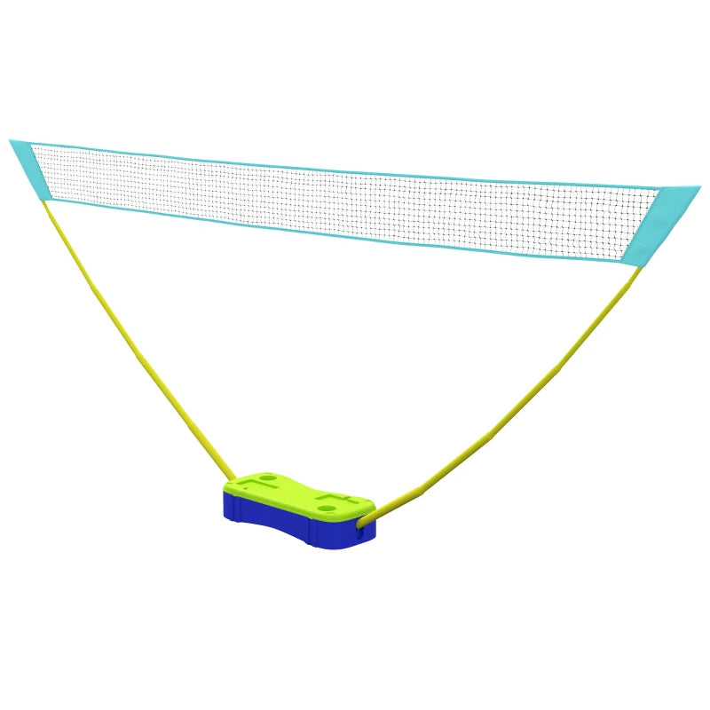 Portable Badminton Net Set w/ Volleyball Net, Rackets, Shuttlecocks