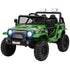 12V Battery Powered Kids Ride-On Car, Electric Truck w/ Spring Suspension, Remote, Music, Horn, Lights, Green