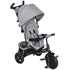 6 in 1 Kids Trike with Parent Handle, Canopy, 5-point Safety Belt, Storage, Footrest, Brake, for 1-5 Years, Grey