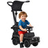 3 in 1 Kids Children Ride on Push Car Toddler Sliding Car G350 Licensed Walker Foot to Floor Slider Push-Along with Horn Steering Wheel NO POWER Manual, Black