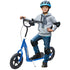 Kids Scooter Kick Scooter, with 12" EVA Tyres, Rear Brake, Big Wheels Scooter for 5-12 Years , Blue