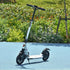 Teen/Adults Aluminium Folding Kick Scooter w/ Shock Mitigation System Silver