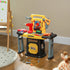 102-Piece Kids Tool Bench with Electric Drill, Storage for Ages 3-6 Years, Yellow