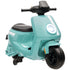 6V Ride on Motorbike, Kids Electric Motorbike w/ Headlights, Music, Training Wheels, for Ages 18-36 Months, Green