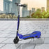 Folding Electric Kids Scooter Ride on Age 7-14, Blue/Black