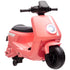 6V Ride on Motorbike, Kids Electric Motorbike w/ Headlights, Music, Training Wheels, for Ages 18-36 Months, Pink