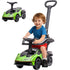Kids 2-In-1 Lamborghini Ride-On and Stroller, with Horn - Green