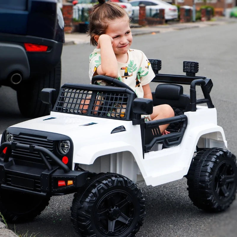 12V Kids Electric Ride On Car Truck Toy SUV with Remote Control for 3-6 Yrs