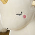 Rocking Horse with Unicorn Design, Sounds, for Ages 2-4 Years, White