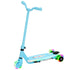 Electric Scooter for Kids Aged 4-7 Years, with Flashing LED Lights, Rear Auxiliary Wheels, Blue