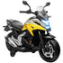 12V Honda Licensed Kids Electric Motorbike w/ Music, Headlights, Early Education Function, for Ages 3-6 Years, Yellow