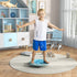 Two-In-One Balance Board, Kids Wobble Board with Ball - Blue