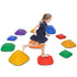 Balance Stepping Stones for Kids, 11-Piece Non-Slip Stackable River Stones, Obstacle Courses for Balance and Motor Skill