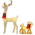 170 LED Light Reindeer and Sleigh Christmas Decoration
