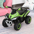 Toddler Kids Ride On Car Walker Foot To Floor Green/Black
