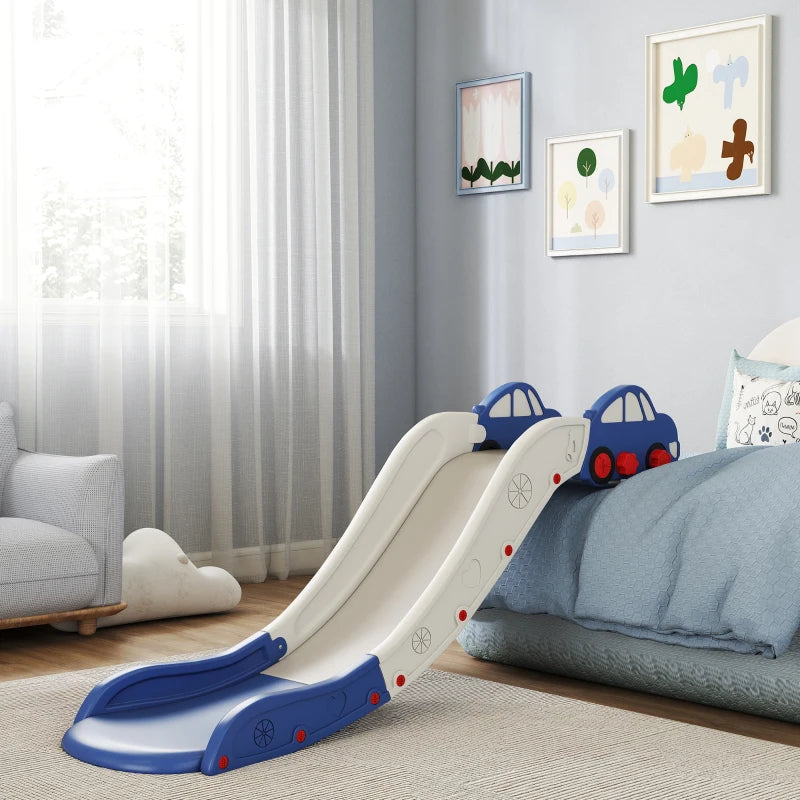 Kids Slide for Bed, Sofa, with Extended Length, Easy to assemble and Store, Blue