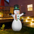 6.5ft Inflatable Snowman LED Christmas Xmas Air Blown Holiday Decoration Outdoor Garden Decor