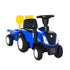 Ride On Tractor Toddler Walker Foot To Floor Slider w/ Horn Storage Steering Wheel for 1-3 Years Old Blue