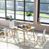 3-Piece Kids Table and Chairs Set with Convertible Desk and Storage Grid, Kids Activity Table for Nursery, Playroom