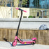 Electric Scooter for Kids Aged 6-14 Years, with Colourful Lights, Pink