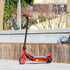 Electric Scooter for Kids Aged 6-14 Years, with Colourful Lights, Red