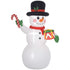 6ft Inflatable Christmas Snowman, with Accessories