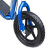 Kids Scooter Kick Scooter, with 12" EVA Tyres, Rear Brake, Big Wheels Scooter for 5-12 Years , Blue