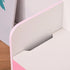 Kids Wooden Toy Box Children Storage Chest Bench Organiser Safety Hinge Bedroom Playroom Furniture Pink