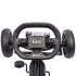 Kids Pedal Go Kart, with Adjustable Seat, EVA Wheels, Seat, Handbrake - Black
