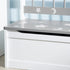 2 In 1 Kids Storage Bench, Toy Box w/ Safety Rod - Grey