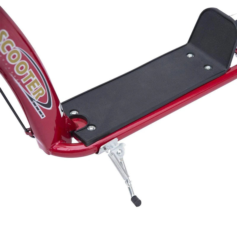 Kids Scooter Kick Scooter, with 12" EVA Tyres, Rear Brake, Big Wheels Scooter for 5-12 Years , Red