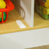 Kids Play Kitchen, Pretend Play Kitchen with Realistic Oven, Stove, Sink, Kitchen, Accessories, White