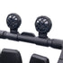 Kids Electric Ride On Car 12V Off Road Toy with Parental Remote Control 2 Motors Horn Lights Suspension Wheels for 3-6 Years Old Black