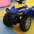 Baby Quad Bike Kids Ride On Car Goodyear Licensed Walker Foot To Floor Slider NO POWER w/ Lights Horn Storage Blue for 18-36 Months