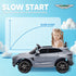 Aston Martin DBX Licensed Battery Powered Kids Electric Car, 12V Kids Ride on Car w/ Lights, Music Horn, Grey