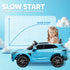 Aston Martin DBX Licensed Battery Powered Kids Electric Car, 12V Kids Ride on Car w/ Lights, Music Horn, Blue