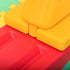 Kids Seesaw Safe Teeter Totter 2 Seats with Easy-Grip Handles, Safe, Indoor Outdoor Living Room Playroom Backyard Equipment, for 1-4 years old Multicolor