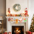 60cm/ 24inch Flocked Prelit Christmas Wreath