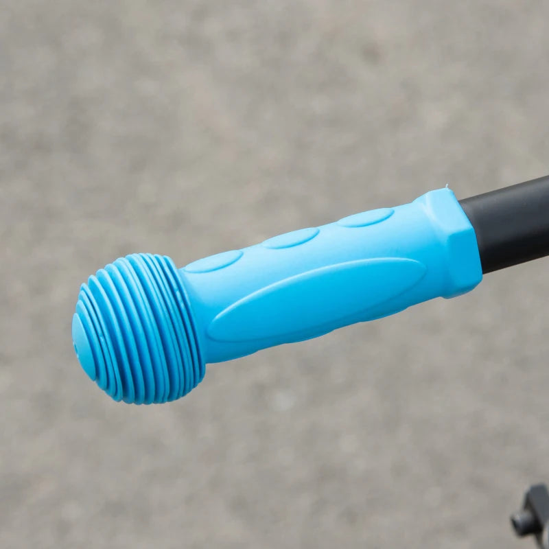 Folding Electric Scooter with Brake, for Ages 6+ Years, 8km/h Maximum Speed, Blue