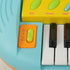 37-Key Kids Piano w/ Microphone, Stool, LED Lights, Record & Replay, Function, Blue