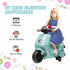 6V Ride on Motorbike, Kids Electric Motorbike w/ Headlights, Music, Training Wheels, for Ages 18-36 Months, Green