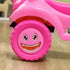Foot to Floor oddler Ride on Toy w/ Music, Light, Horn, Under Seat Storage, Anti-Over-Backwards Device, Pink