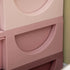 Kids Storage Unit, with Six Drawers - Pink