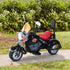 Kids Ride On Toy Car Motorbike Electric Scooter 6V Battery Operated Toy Trike-Black