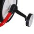 11 Inch Kids Balance Bike Training Pedal Bicycle W/ Removable Stabilizers EVA Tyres Adjustable Seat Height 2 to 5 Years Gift for Boys Girls Red