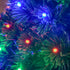 3 Feet Prelit Artificial Christmas Tree with Multi-Coloured Fiber Optic LED Light, Holiday Home Xmas Decoration, Green